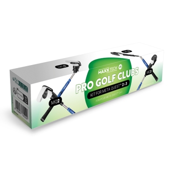 Maxx Tech VR Pro Golf Clubs Kit for Meta Quest 2, 3 & 3S