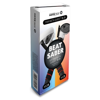 Maxx Tech VR Beat Saber Kit for Meta Quest 2, 3 & 3S