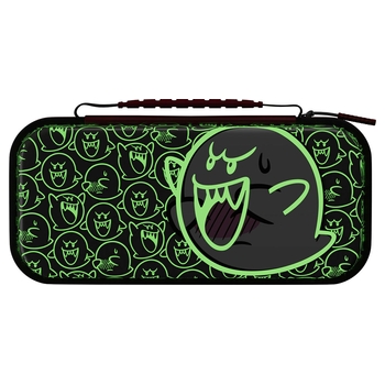 PDP Gaming Glow In The Dark Deluxe Travel Case for Nintendo Switch & Lite - Boo Hoo