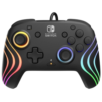 PDP Gaming Nintendo Switch Afterglow Wave Wired Controller - Black