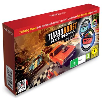 Nintendo Switch Turbo Boost Racing Bundle (Downloadcode in der Box)