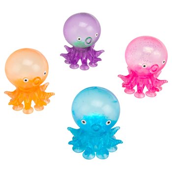 Pocket Play Fidget Toy Squishy Squid