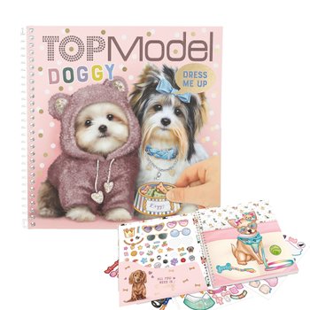 TOPModel Sticker Book Doggy Dress Me Up
