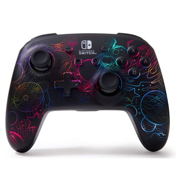 PowerA Enhanced Wireless Controller with Lumectra for Nintendo Switch - Galactic Vortex