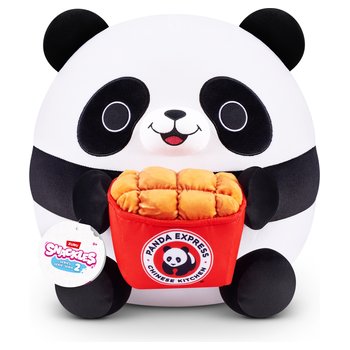 Snackles Kuscheltier Serie 2 Andy der Panda mit Panda Express Box 35 cm