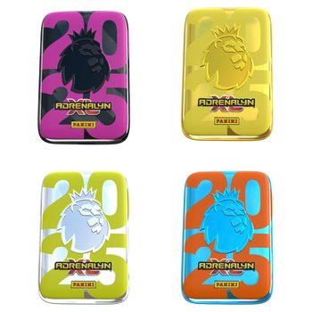 Premier League Adrenalyn XL Trading Cards 2025 Pocket Tin Assortment