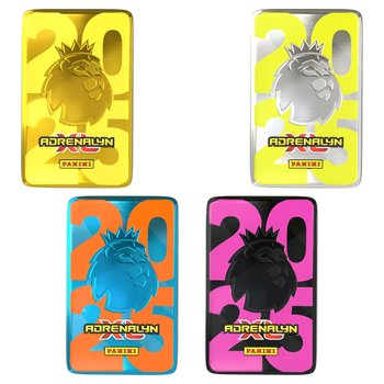 Premier League Adrenalyn XL Trading Cards 2025 Classic Tin Assortment