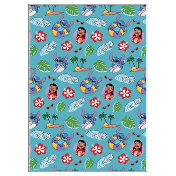 Disney Lilo & Stitch Wrapping Paper Roll 4m