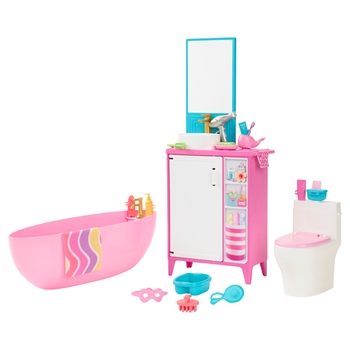 Barbie World Playset Bubble Bath Time