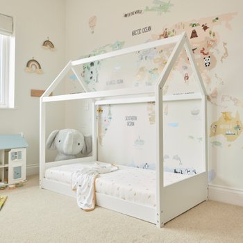 Baby Elegance Solid Pine Hut Toddler Bed