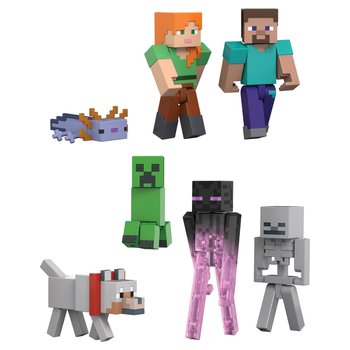 Minecraft World Builder Figures 7 Pack