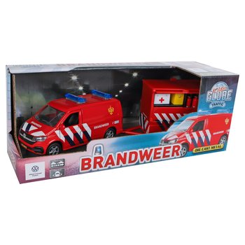 Volkswagen Transporter Brandweer met Aanhangwagen 27,5 cm