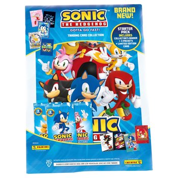 Sonic the Hedgehog Gotta Go Fast! Trading Cards Collection Starter Pack with Binder