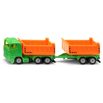 SIKU Super 1685 LKW mit Kippmulde und Kippanhänger