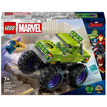 LEGO Marvel 76312 The Hulk Truck vs. Thanos Set
