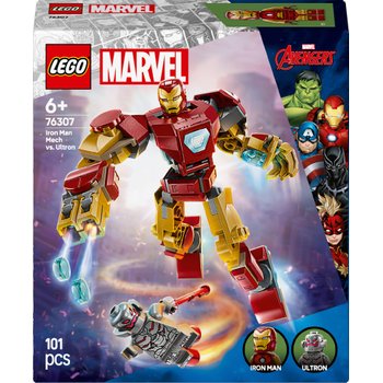 LEGO Marvel 76307 Iron Man Mech vs. Ultron Set