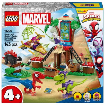 LEGO Marvel 11200 Spidey And His Amazing Friends Spidey & Gobby's Raptor Battle at Tree House HQ