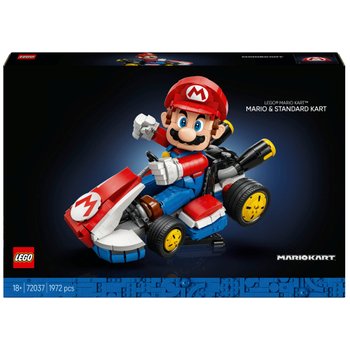 LEGO Super Mario 72037 Mario Kart: Mario & Standard Kart Set for Adults