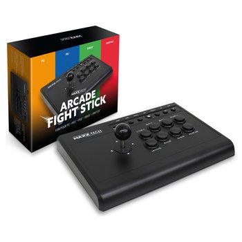 Maxx Tech Multiplatform Arcade Fight Stick - PC, Switch, Xbox, PS3 & PS4