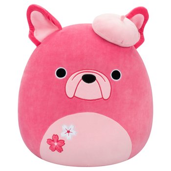Original Squishmallows Plush Elise Pink French Bulldog 40cm