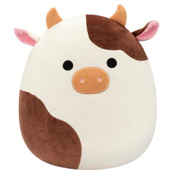 Original Squishmallows Plush Ronnie the Cream and Brown Cow 40cm