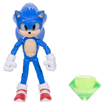 Sonic the Hedgehog 3 Action Figures Sonic with Master Emerald 13cm