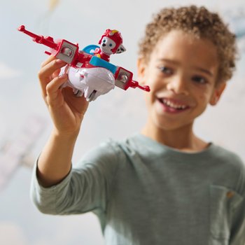Paw Patrol Air Rescue Action Figure and Hero Hydro Plane Playset Marshall