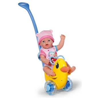 BABY born Push Along Berta Duck