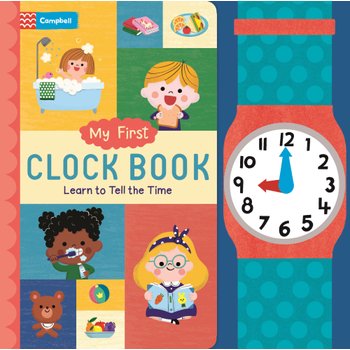 My First Clock Book Interactive Board Book