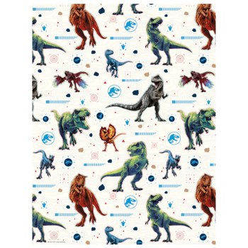 Jurassic World Wrapping Paper Roll 4m