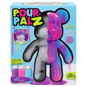 Pour Palz Paint Marble Bear Berry Blast