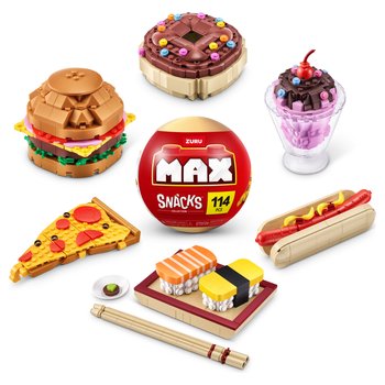 Zuru MAX Premium Klemmbausteine Sets Snacks Collection sortiert