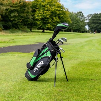 Pro Rider Golf Set Green Size 2, Age 9 - 11