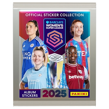 Barclays Women's Super League Official Sticker Collection 2025 Single Pack