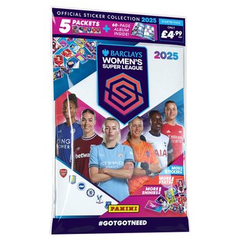 Barclays Women's Super League Official Sticker Collection 2025 Starter Pack