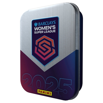 Barclays Women's Super League Official Sticker Collection 2025 Pocket Tin