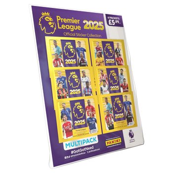 Panini Premier League 2025 Official Sticker Collection Multipack