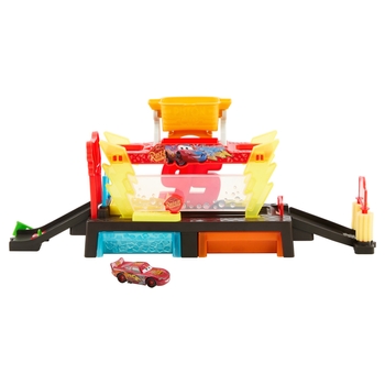 Disney Cars Colour-Changing Race Ready Car Wash Playset