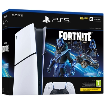 PlayStation 5 Digital Edition Slim - Fortnite Cobalt Star Bundle