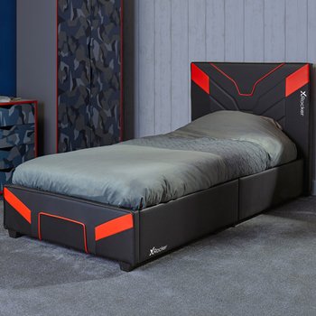 X Rocker Cerberus MKII Ottoman Gaming Bed - Carbon Red