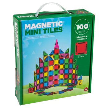 Magnetic Mini Tiles 100-Piece Building Set