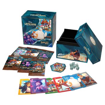 Disney Lorcana Karten Set Azurblaues Meer Schatzkiste der Luminari
