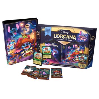 Disney Lorcana Karten Azurblaues Meer Stitch Sammler Geschenk Set