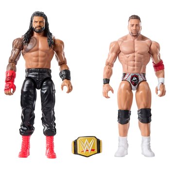 WWE Main Event Showdown Action Figures Roman Reigns vs LA Knight 2 Pack