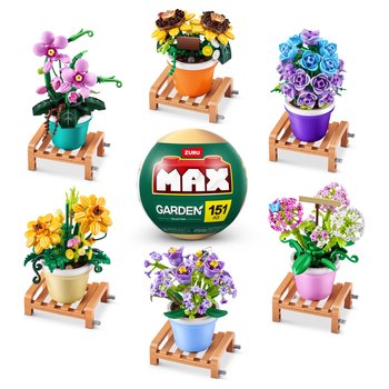 MAX by ZURU Premium Building Blocks Garden Collection Assortment