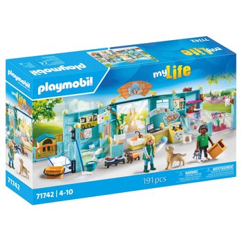 PLAYMOBIL my Life 71742 Tierhotel