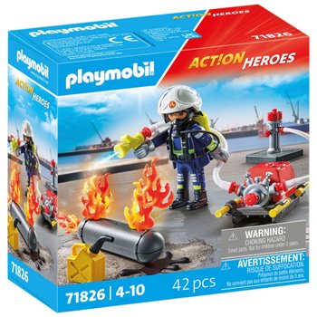 PLAYMOBIL Action Heroes 71826 Löschung eines Gastanks
