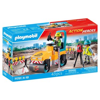 PLAYMOBIL Action Heroes 71751 Straßenbaustelle