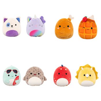 Original Squishmallows FlipAMallows 12.5cm Plush Assortment