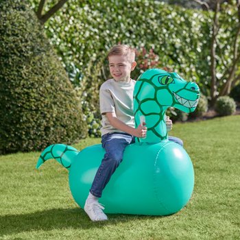 Pocket Play Inflatable Dinosaur Hopper